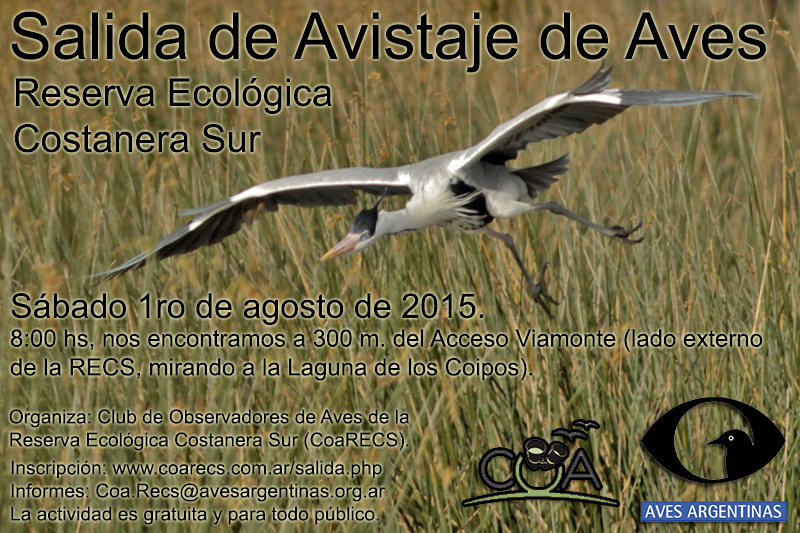 Salida del 1ro de agosto