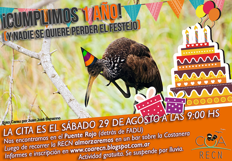 Coa RECN - Cumpleaños 1