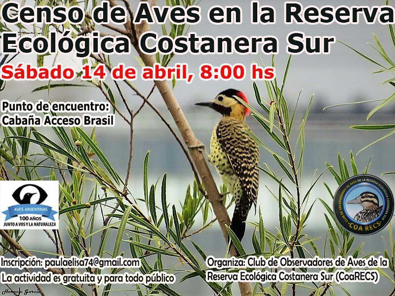 Censo del sábado 14 de abril de 2018