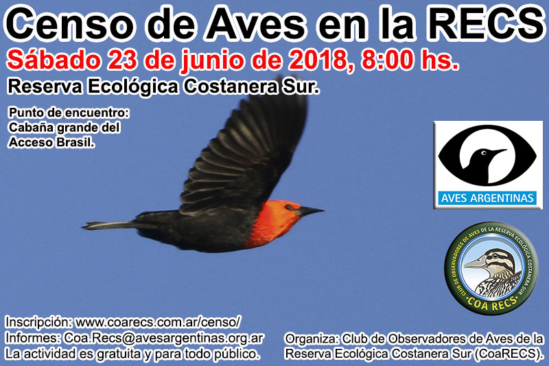 Censo del sábado 23 de junio de 2018