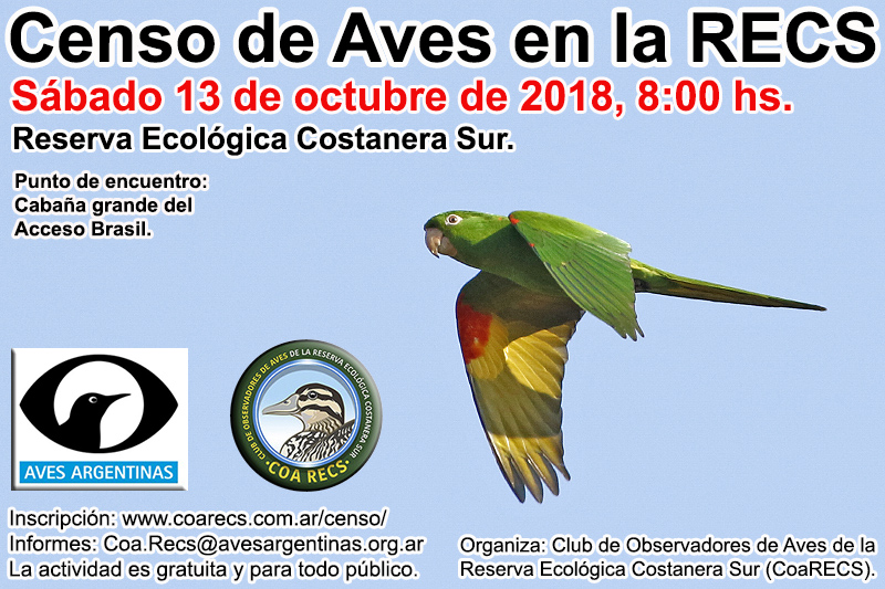 Censo del sábado 13 de octubre de 2018