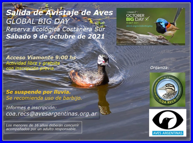 Salida a la RECS del día 9 de octubre de 2021